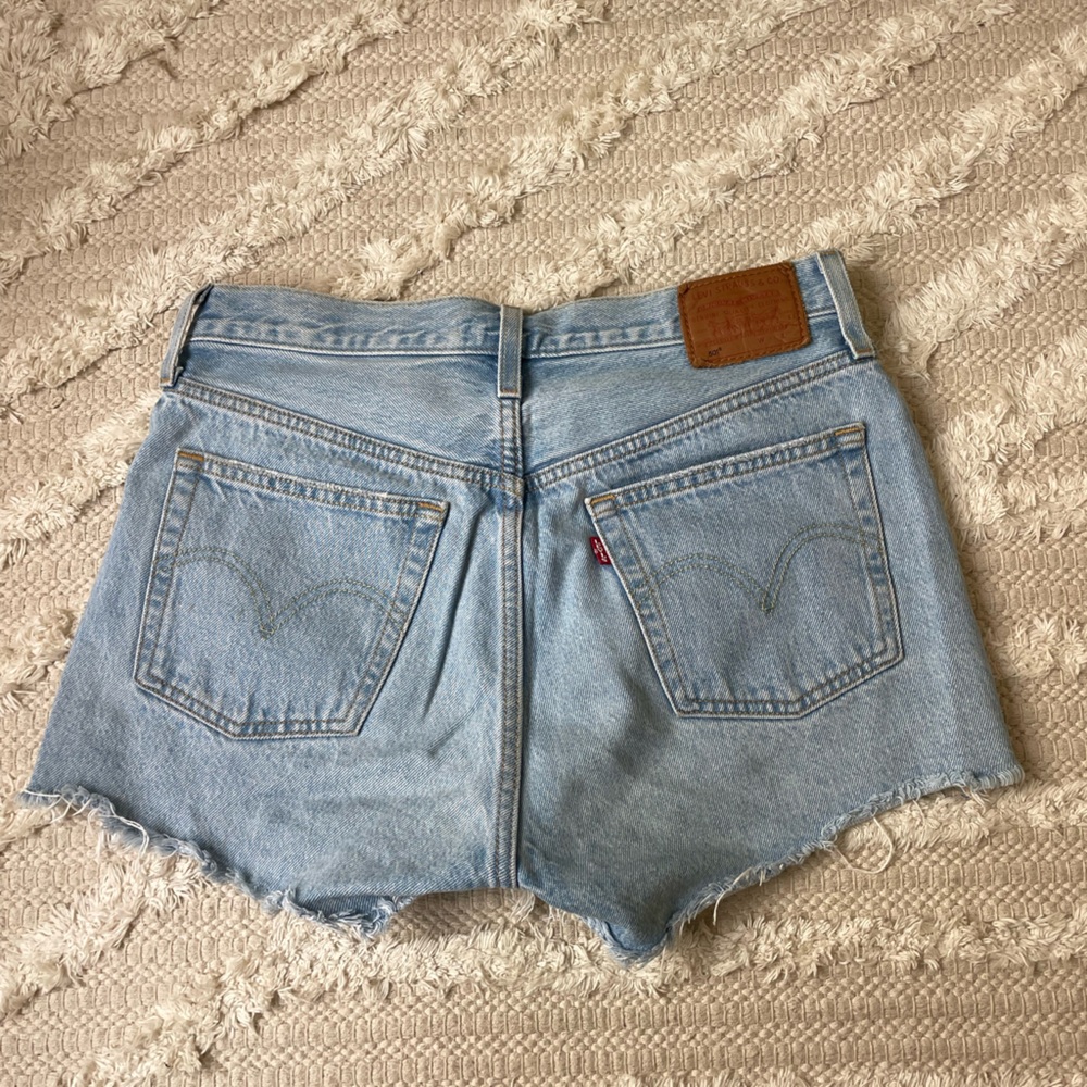 levi’s Light Blue Denim Women shorts